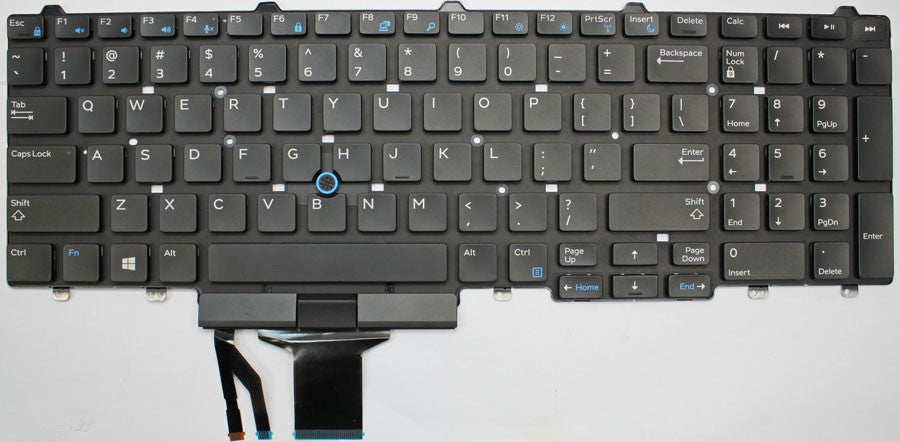 Replacement Laptop Keyboard for Dell Precision 7720 – High-Quality Replacement Keyboard