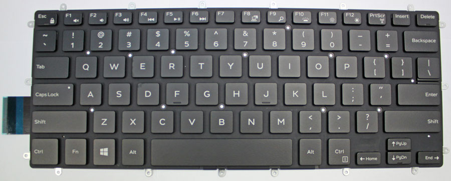 Replacement Laptop Keyboard for Dell Inspiron 3493 – High-Quality Replacement Keyboard