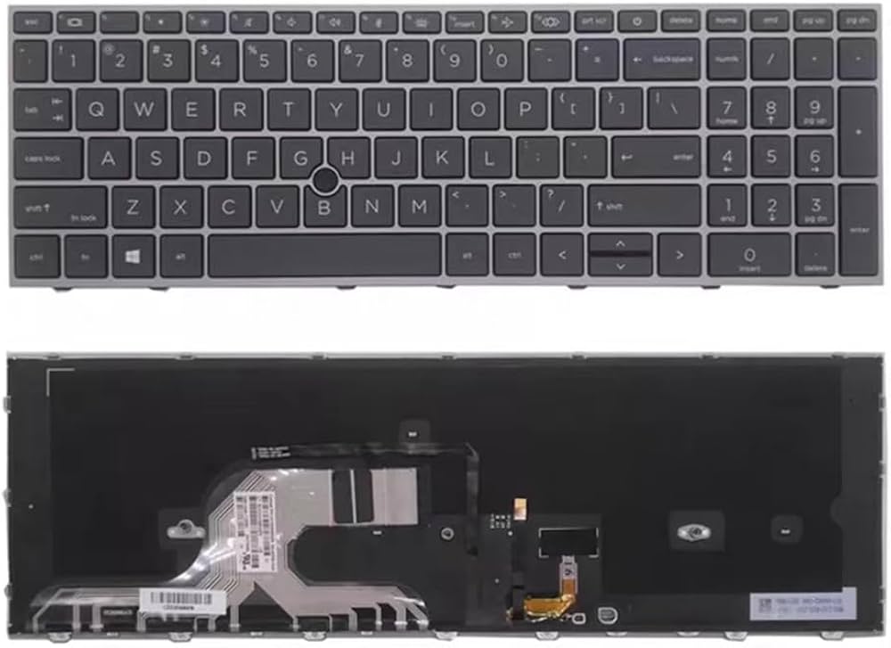 Keyboard Replacement for HP ZBook Fury 15 G7 Laptop