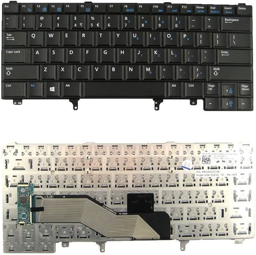 Replacement Laptop Keyboard for Dell Latitude E6430 – High-Quality Replacement Keyboard