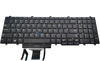 Replacement Laptop Keyboard for Dell Latitude E5570 – High-Quality Replacement Keyboard
