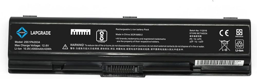 Toshiba Satellite L505 / L500 Battery Replacement