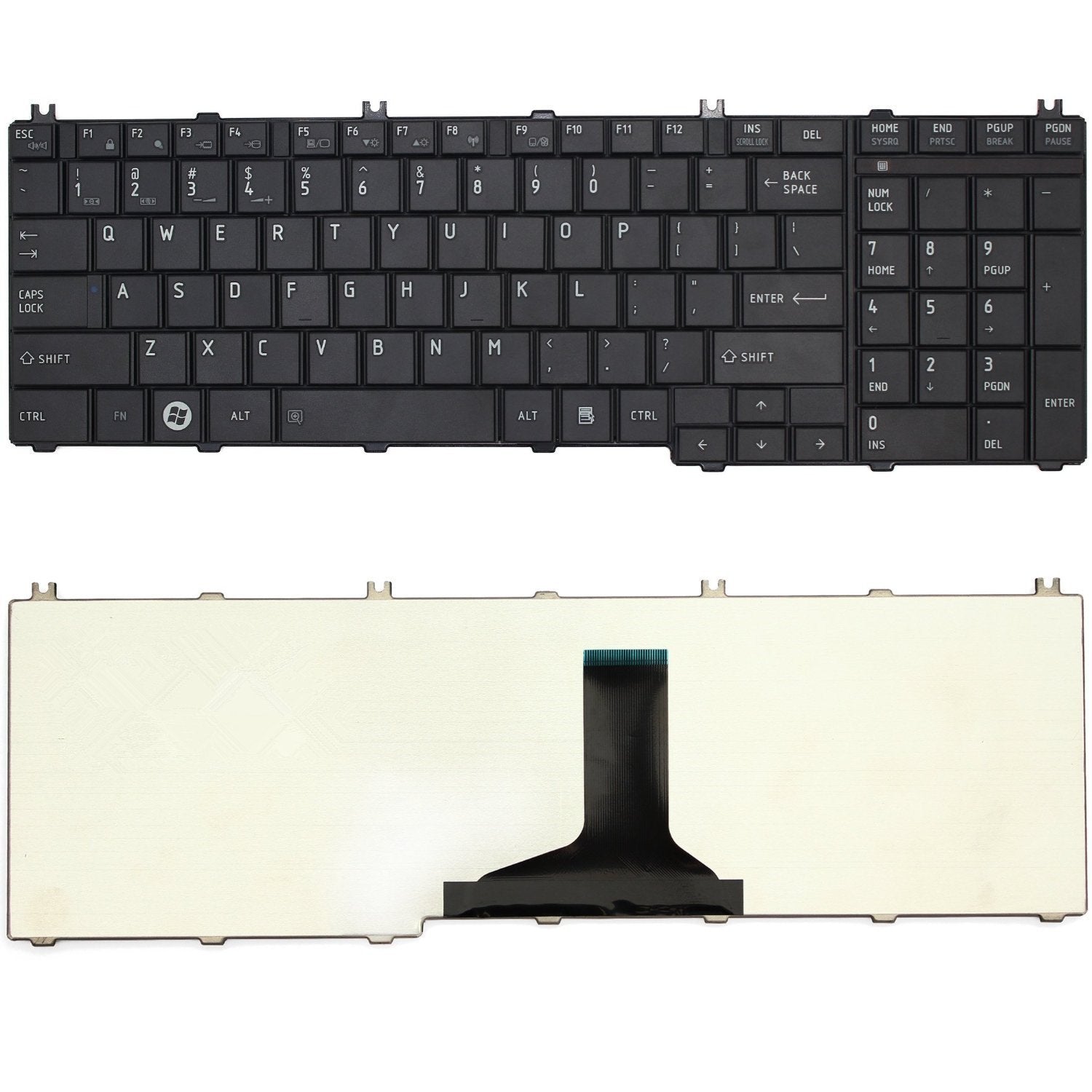 Genuine Keyboard for Toshiba Satellite L650 Laptop