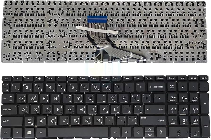  Keyboard Replacement for HP 15-DA Laptop