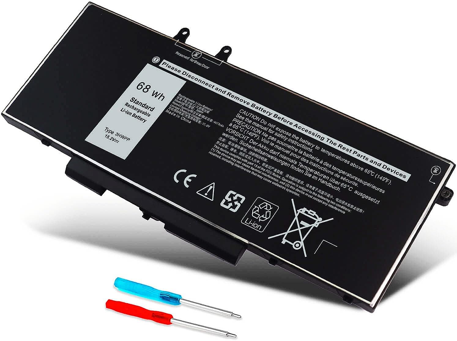 Replacement Laptop Battery for Dell Latitude 5510 – High-Quality Rechargeable Battery