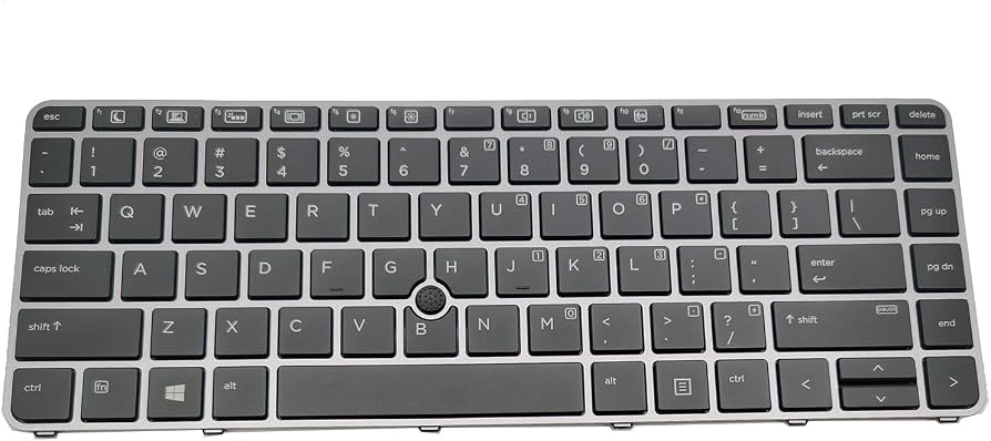  Keyboard Replacement for HP EliteBook 745 G3 Laptop 