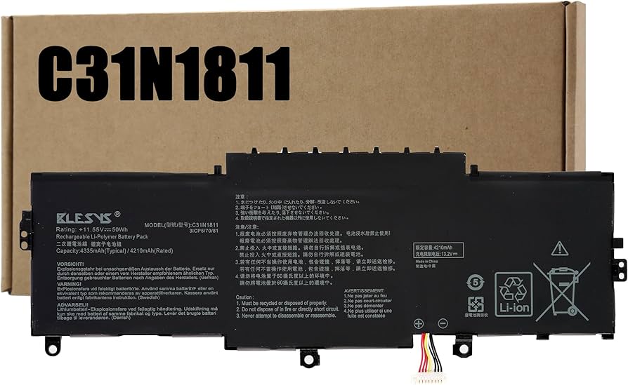 Replacement Laptop Battery for ASUS NSSOLF-CM11SH – Reliable Rechargeable Battery