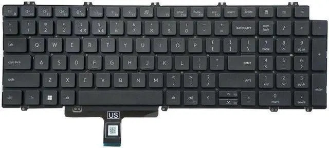 Replacement Laptop Keyboard for Dell Latitude 5521 – High-Quality Replacement Keyboard