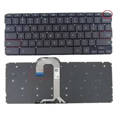  Keyboard Replacement for HP Chromebook 14 G5 Laptop