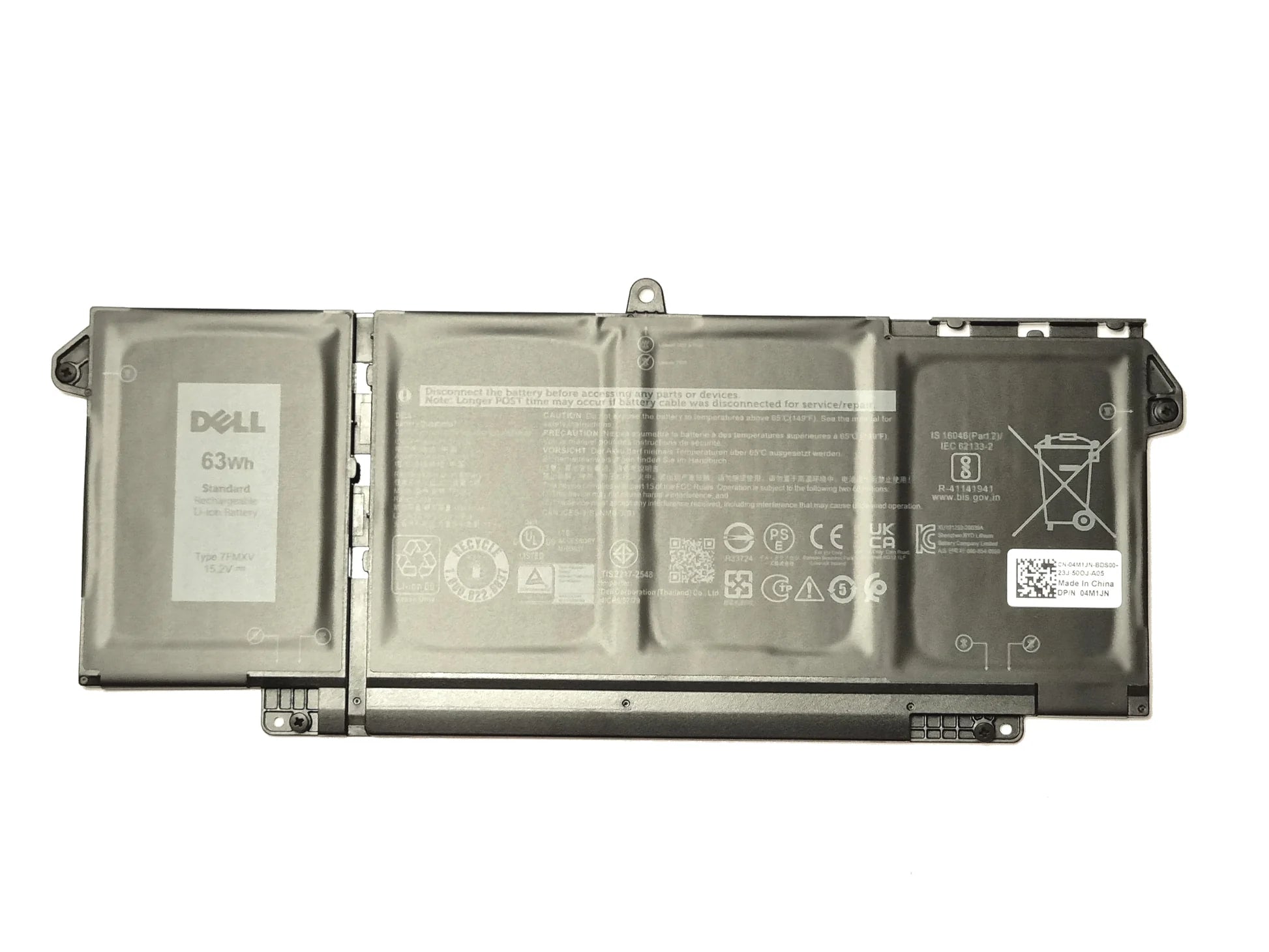 Replacement Laptop Battery for Dell Latitude 7320 – High-Quality Rechargeable Battery