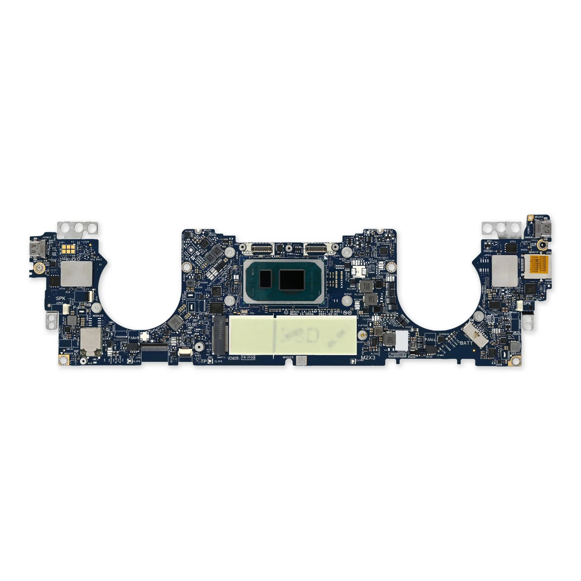 Genuine Motherboard for DELL XPS 13 9310 with Onboard Intel Core i5 11th Gen CPU - P/N: 0JRYYW