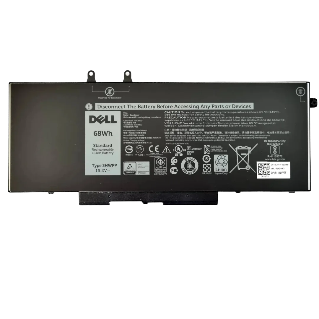 Replacement Laptop Battery for Dell Latitude 5410 – High-Quality Rechargeable Battery