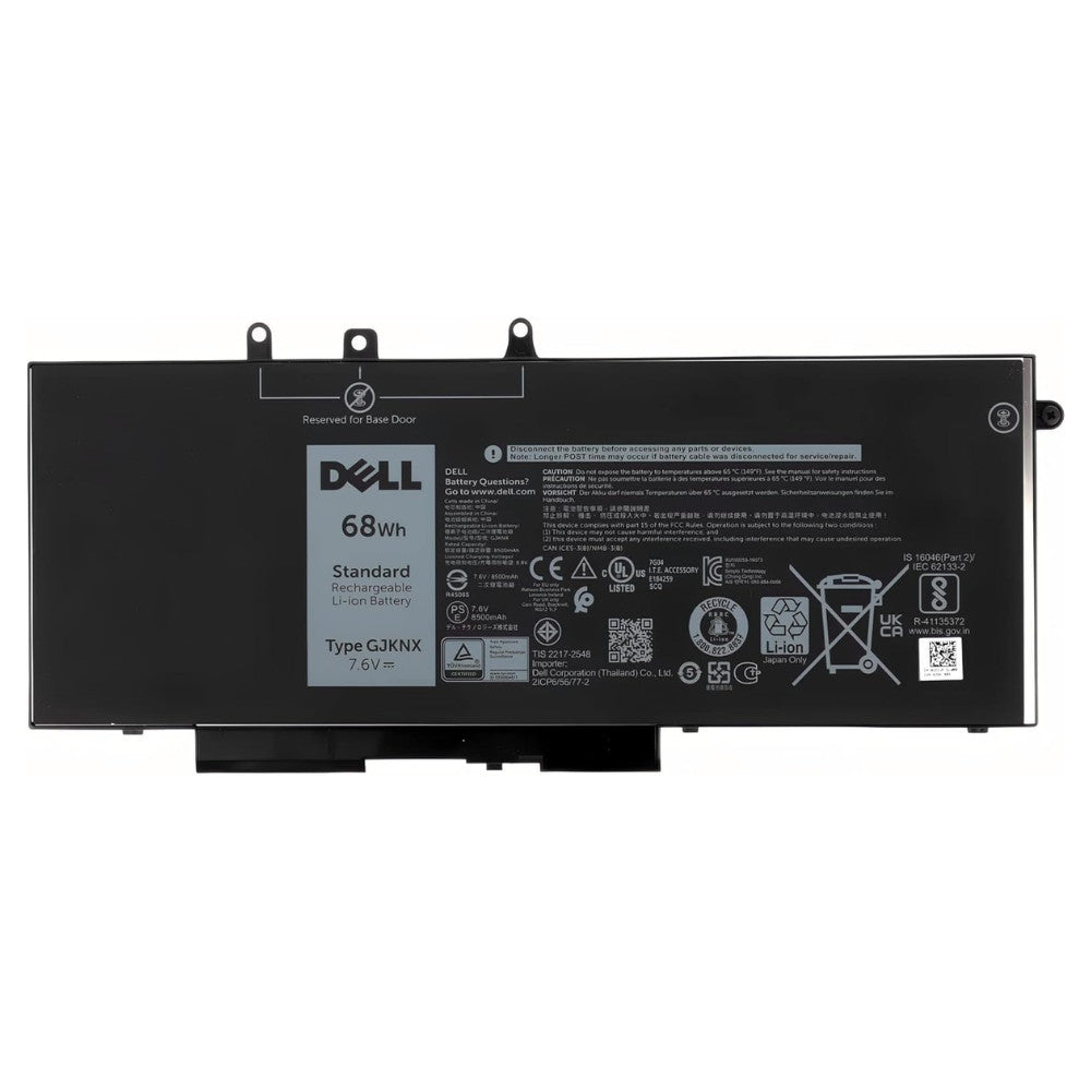 Replacement Laptop Battery for Dell Latitude 5580 – High-Quality Rechargeable Battery