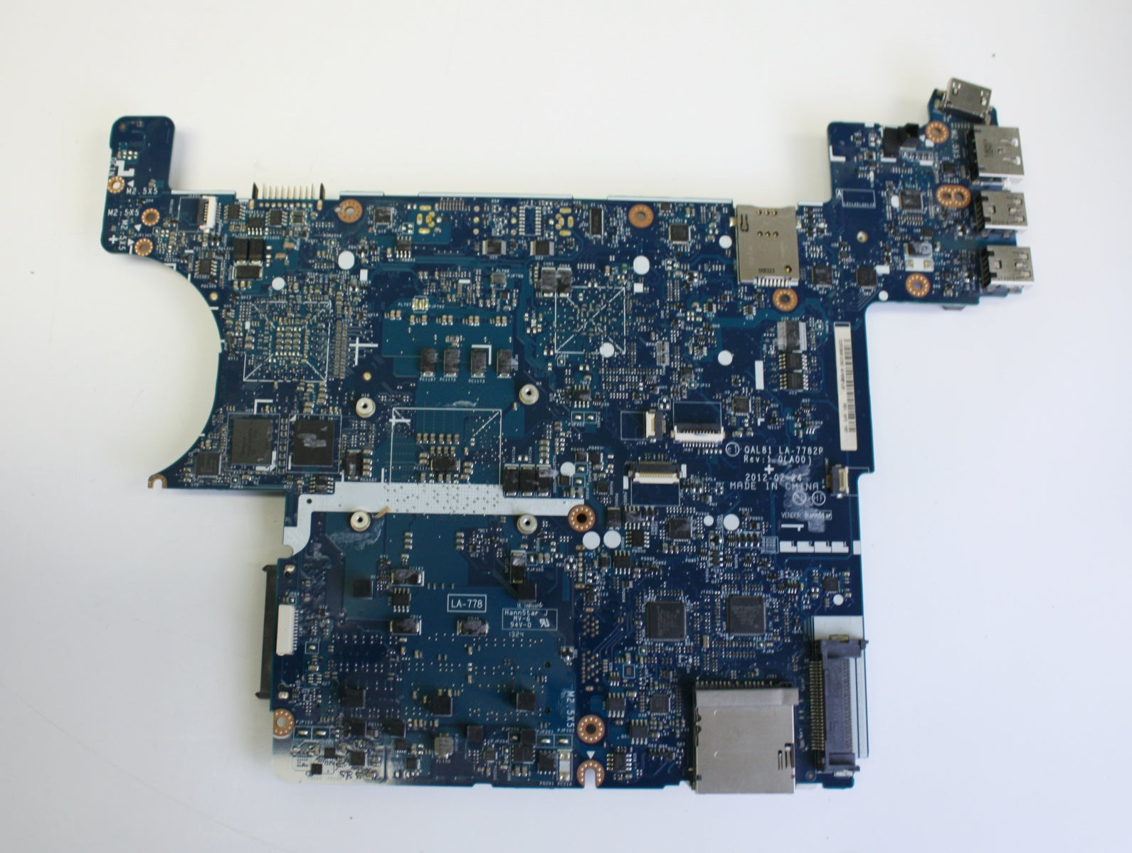 Genuine Motherboard for DELL Latitude E6430 with Onboard Intel Core i7 3rd Gen CPU - P/N: F761C