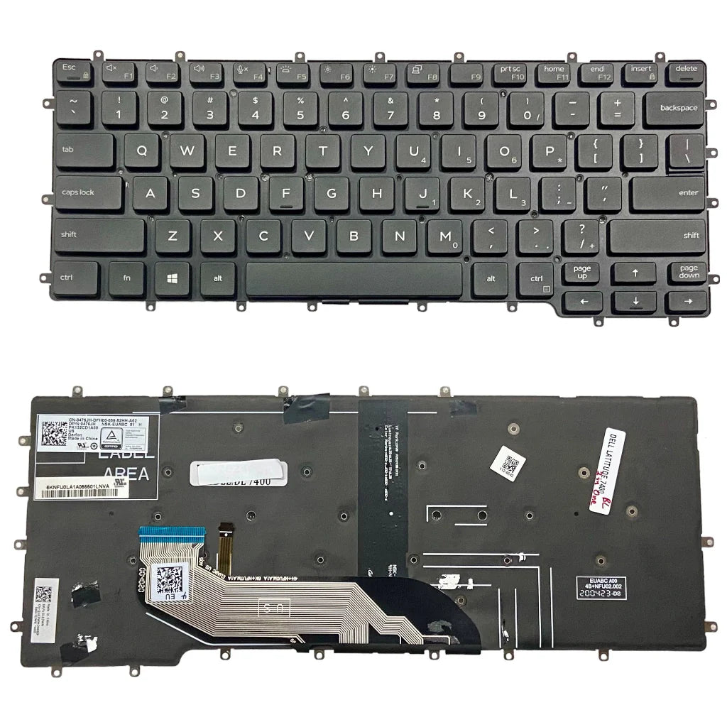 Replacement Laptop Keyboard for Dell Latitude 7400 – High-Quality Replacement Keyboard