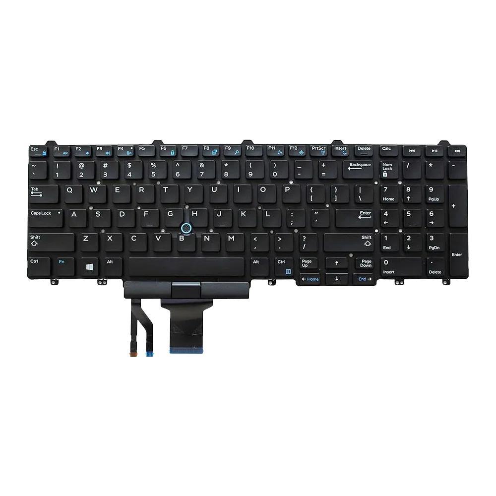 Replacement Laptop Keyboard for Dell Precision 7510 – High-Quality Replacement Keyboard