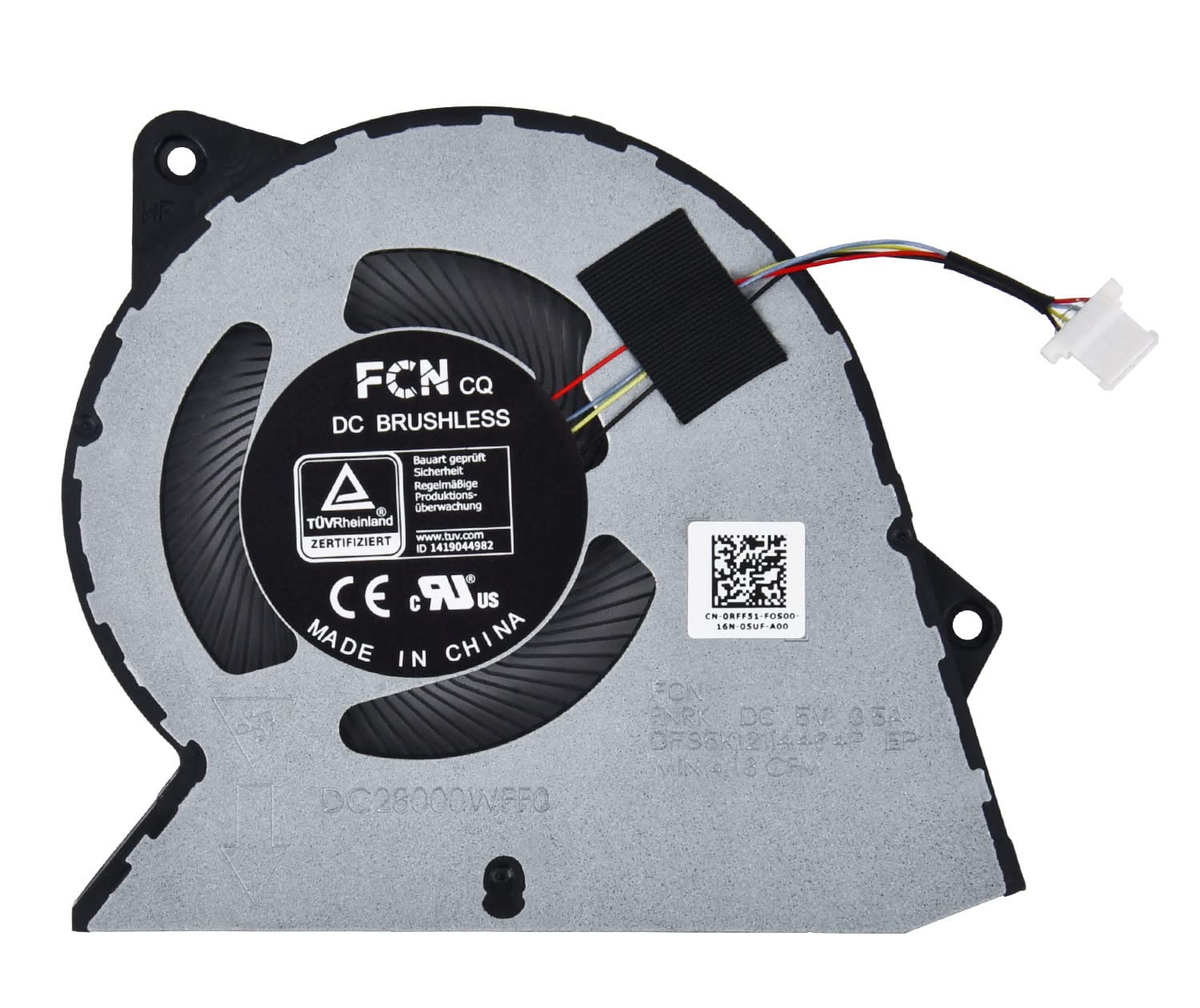 Replacement Laptop Cooling Fan for Dell Inspiron 15 3511 – High-Quality CPU Cooling Fan