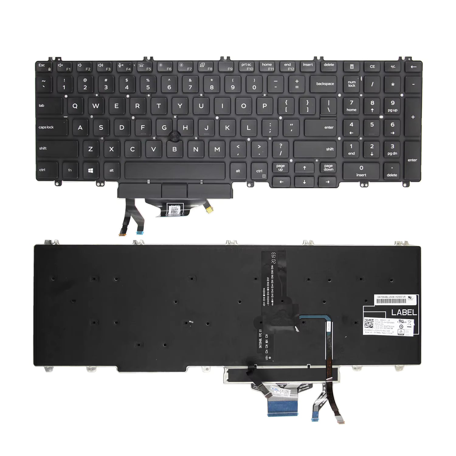 Replacement Laptop Keyboard for Dell Latitude 3551 – High-Quality Replacement Keyboard