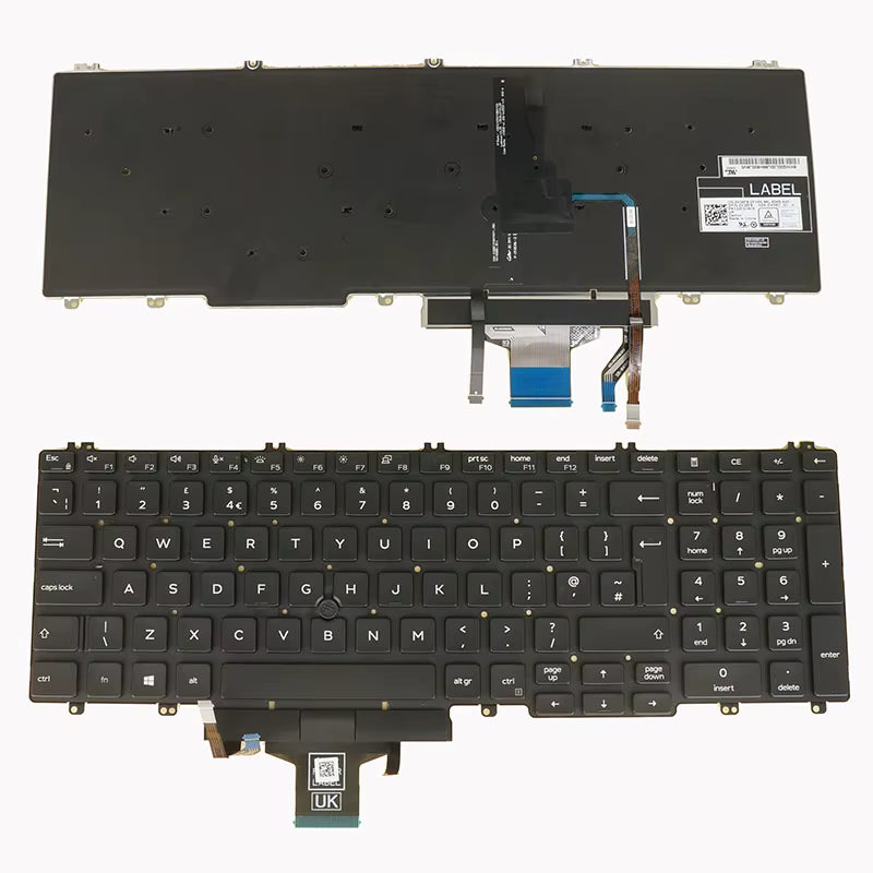 Replacement Laptop Keyboard for Dell Latitude 5500 – High-Quality Replacement Keyboard