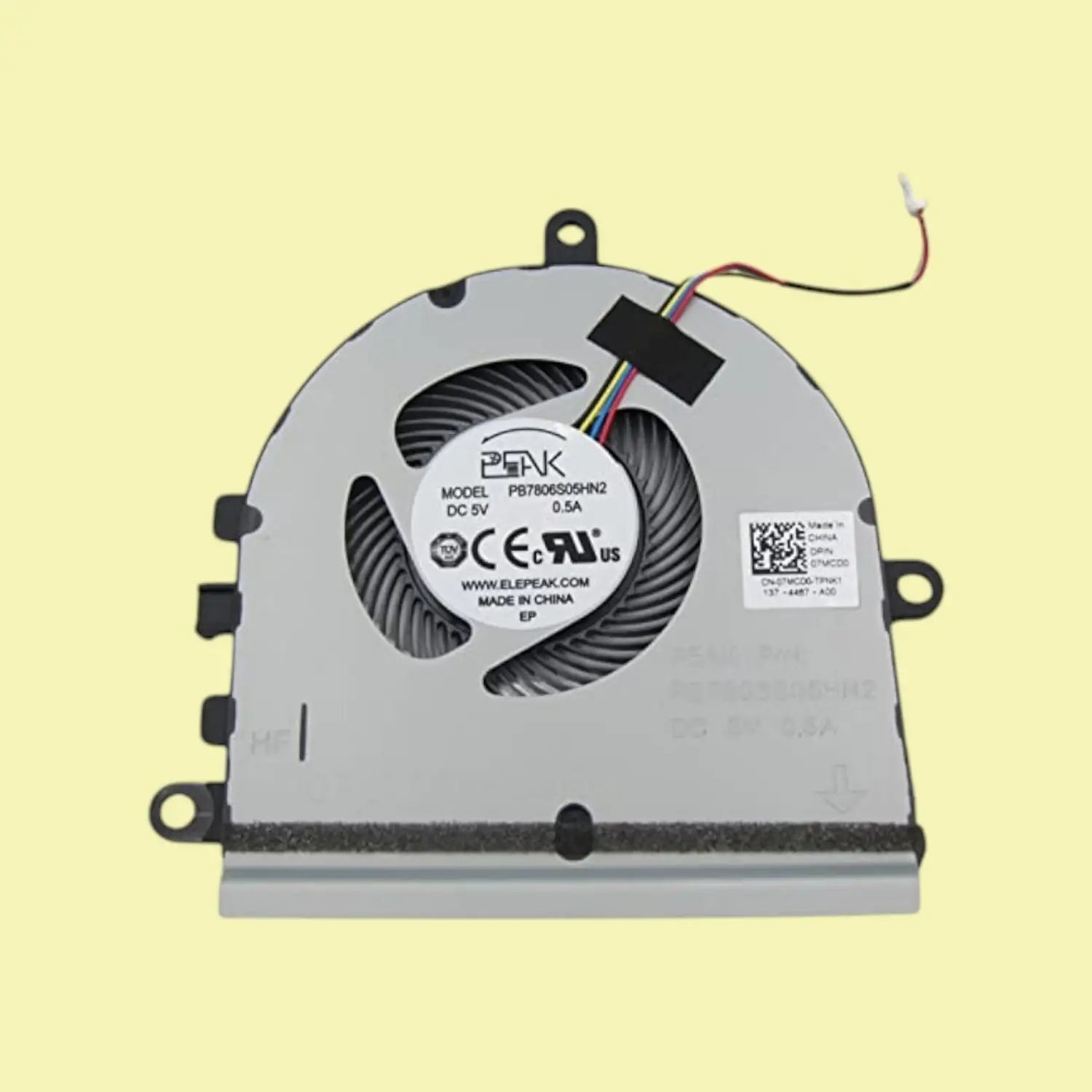 Replacement Laptop Cooling Fan for Dell Inspiron 15 3000 Series – High-Quality CPU Cooling Fan