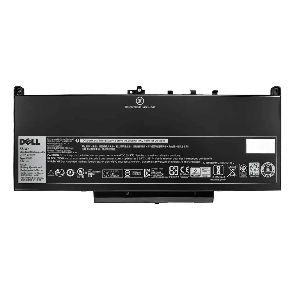 Replacement Laptop Battery for Dell Latitude E7470 – High-Quality Rechargeable Battery