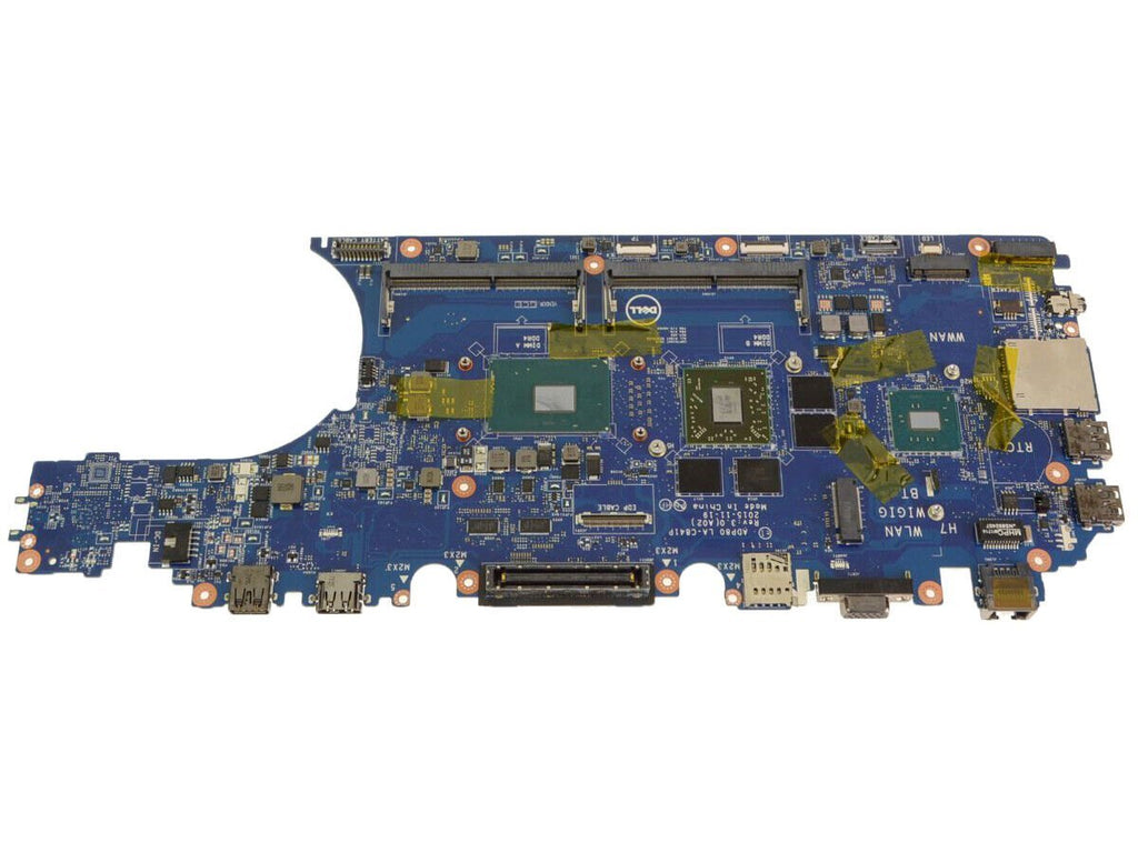 Dell Latitude E5570 Intel Core i7 6th Gen Laptop Motherboard Mainboard System Board LA-C641P