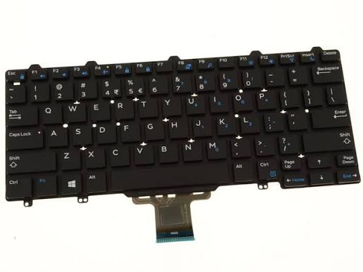 Replacement Laptop Keyboard for Dell Latitude E5250 – High-Quality Replacement Keyboard