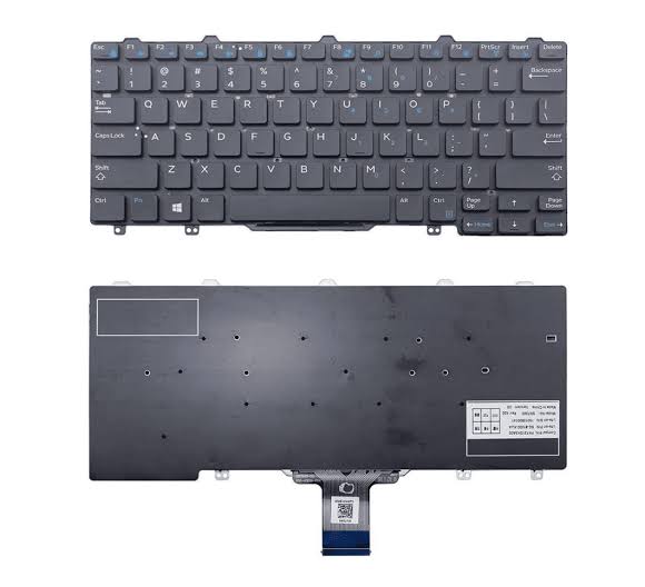 Replacement Laptop Keyboard for Dell Latitude E7270 – High-Quality Replacement Keyboard