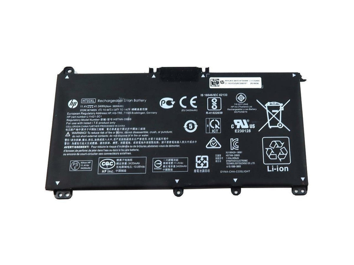 Genuine Battery for HP 15-ef Series Laptop - Battery Model: HT03XL / HSTNN-DB9Q / L11119-855