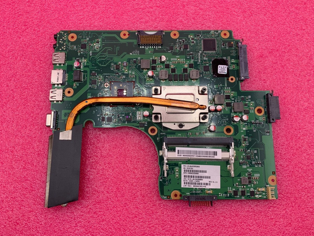 Toshiba Satellite S655 Motherboard Mainboard System Board Replacement