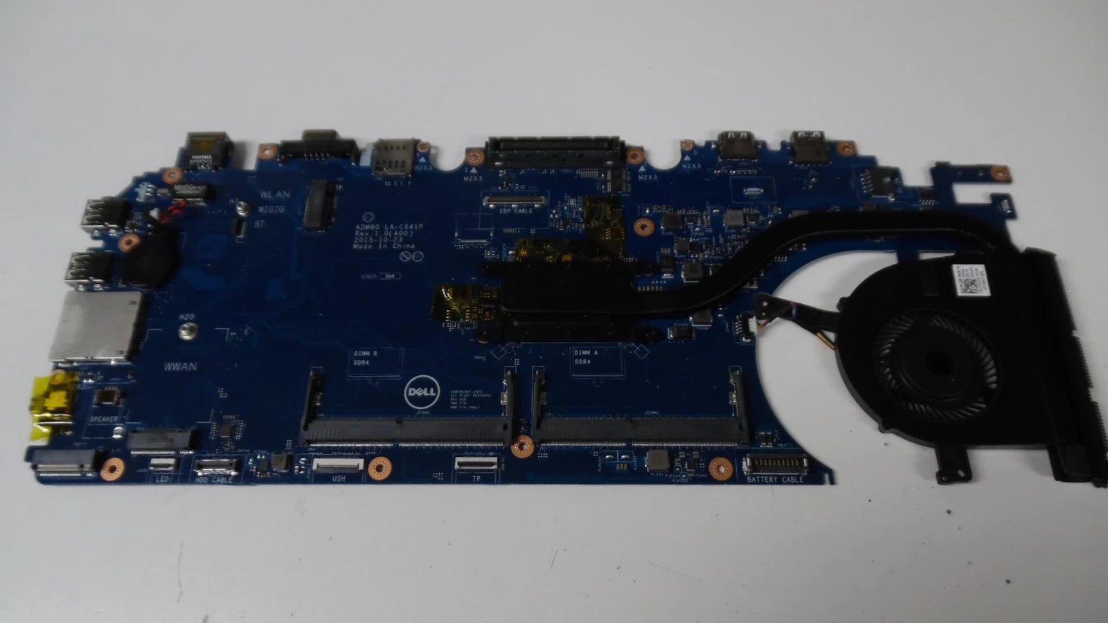 Dell Latitude E5570 i5-6th Gen Motherboard Mainboard System Board Replacement