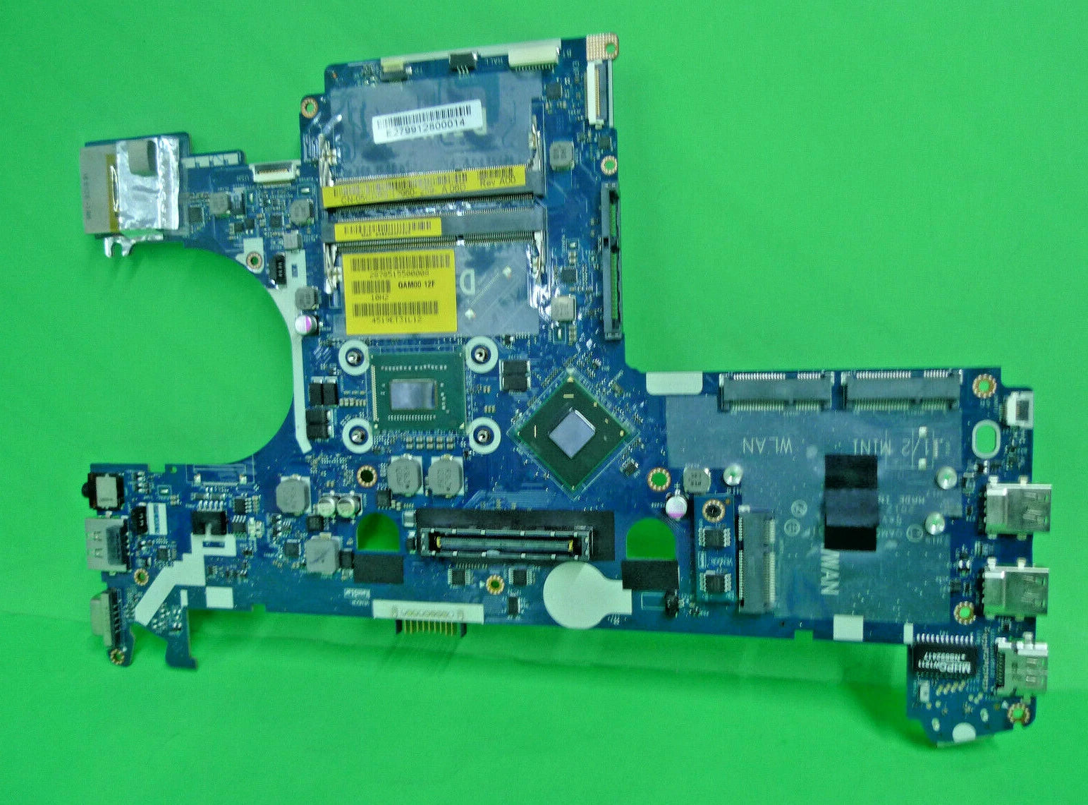 Genuine Motherboard for DELL Latitude E6230 with Onboard Intel Core i5 3rd Gen CPU - P/N: W6XNM / 0W6XNM
