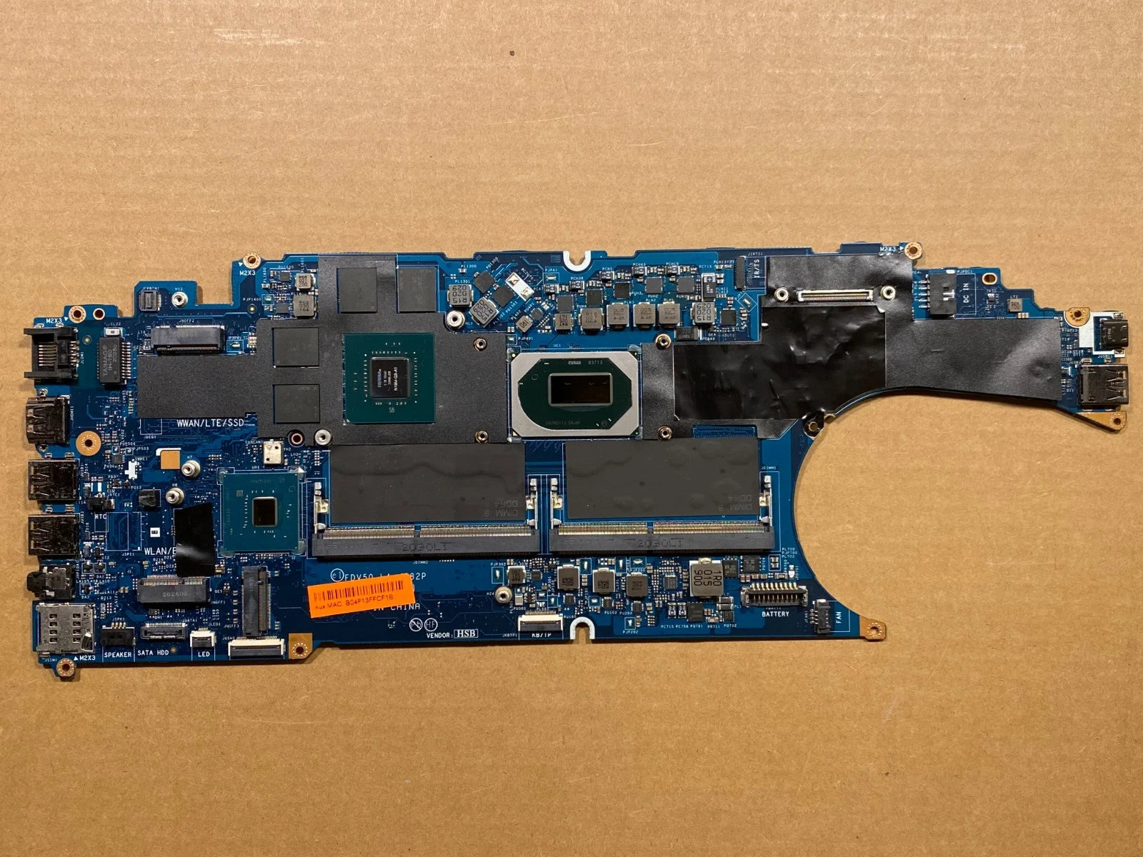 Dell Latitude 3551 i7-10th Gen Motherboard Mainboard System Board Replacement