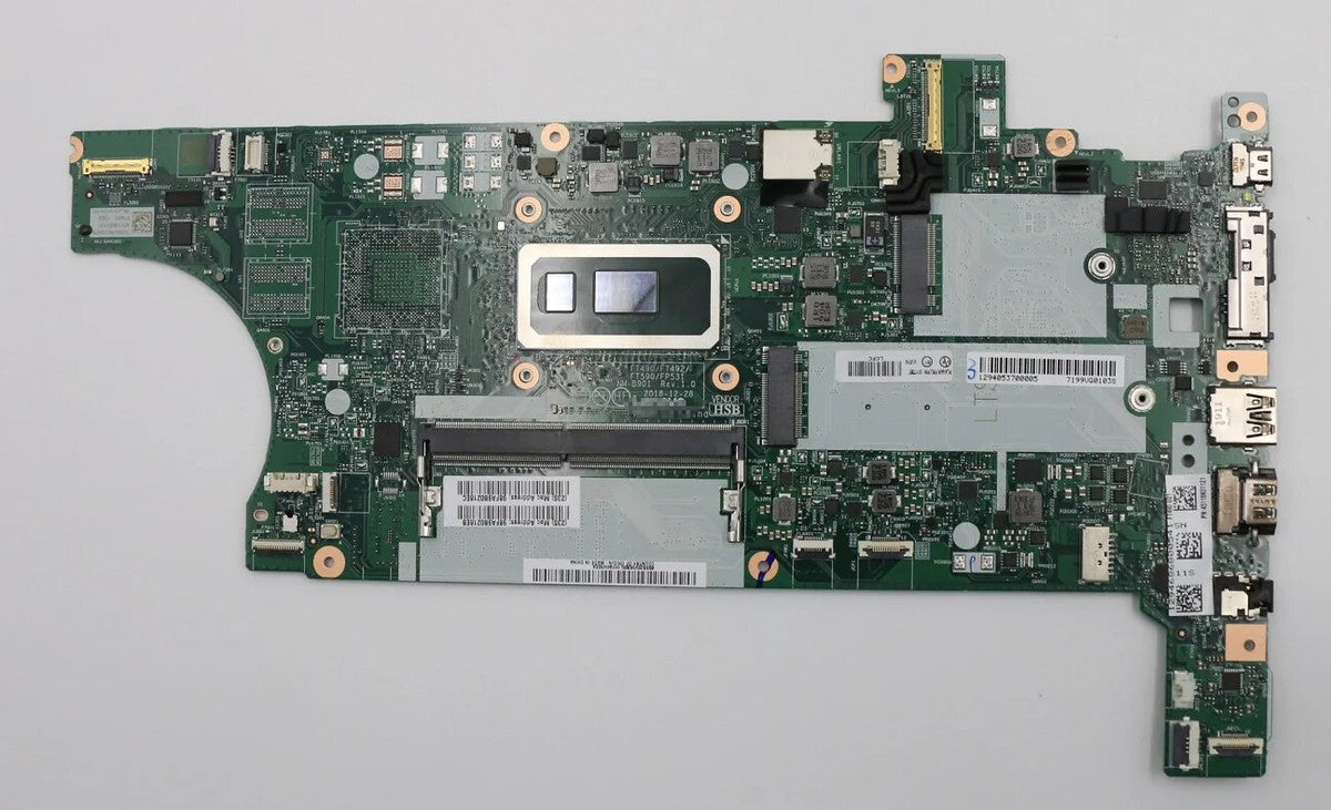 Lenovo ThinkPad T490 Intel Core i7 8th Gen U-Series Laptop Motherboard Mainboard System Board - NM-C541